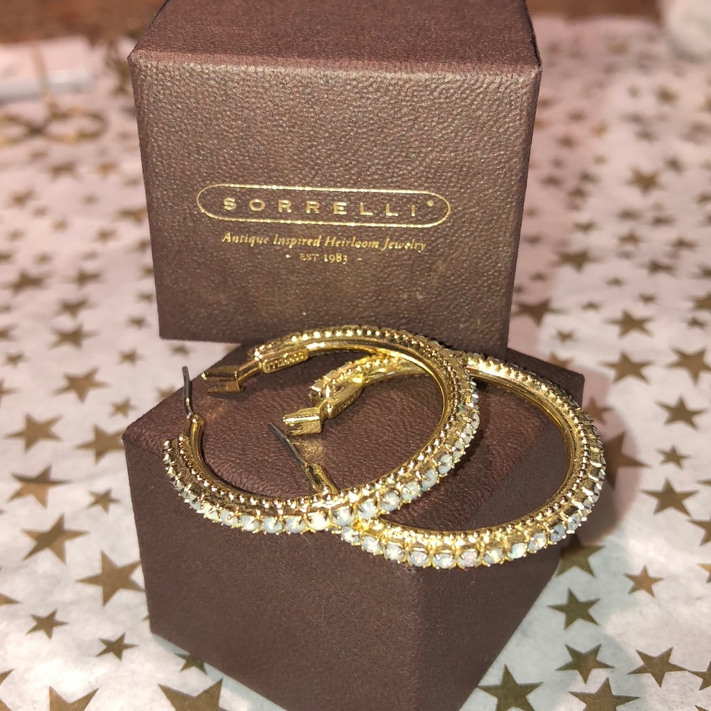 Sorrelli hoop earrings